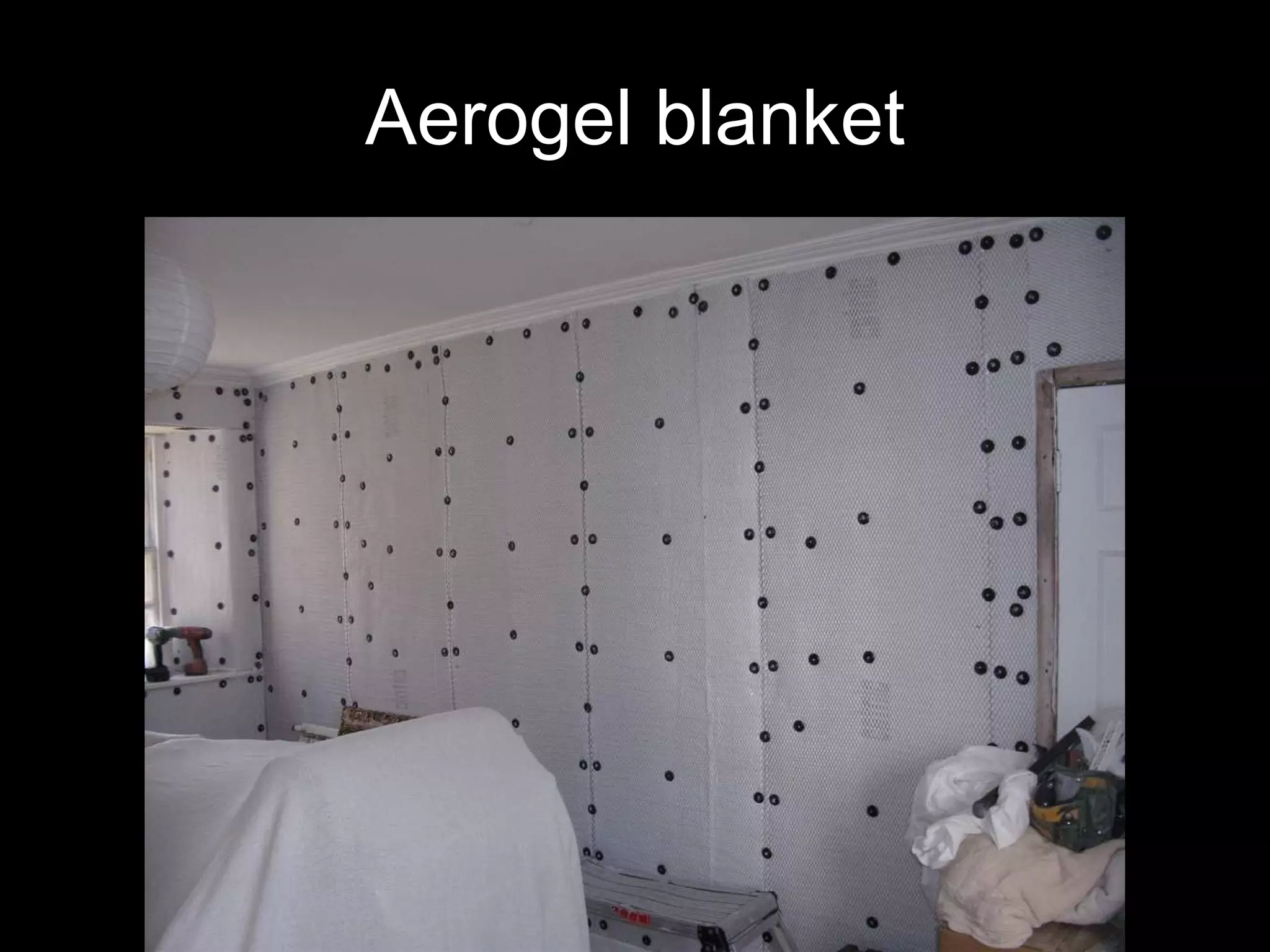 Aerogel blanket 