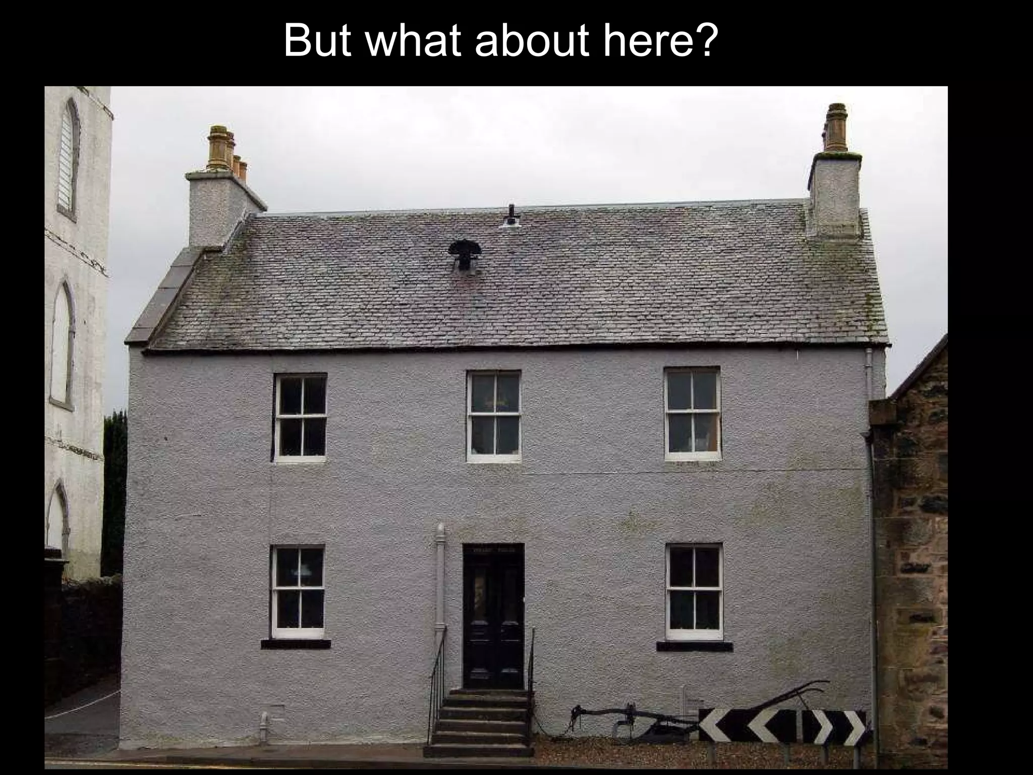 But what about here? 