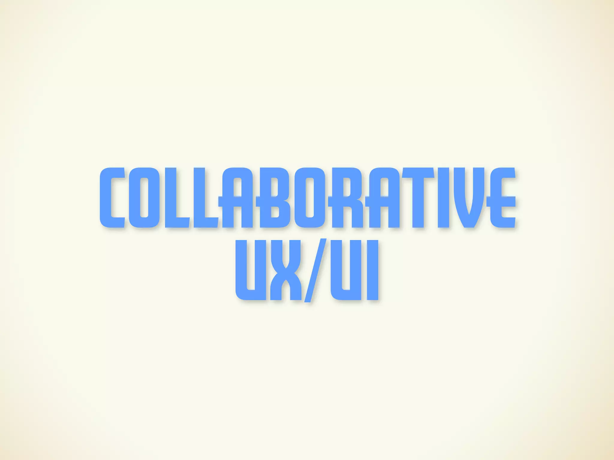 Design and UX in an Agile Process