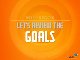 Design and UX in an Agile Process