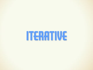 Design and UX in an Agile Process