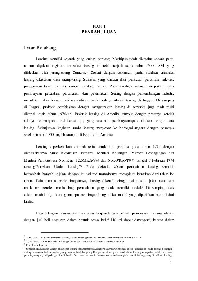 Leasing