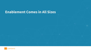 Enablement Comes in All Sizes
 