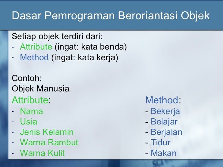 Mata Kuliah Pemrograman Java - LP3I Medan