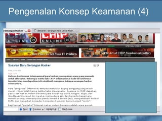 Pengenalan Konsep Keamanan (4)
 
