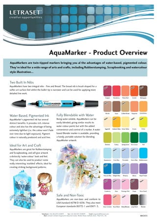 Aqua Marker 