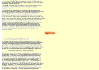 - Les marchés "dits perdants" (position marginale sur un marché en faible croissance)
qui doivent conduire l'entreprise à optimiser la récolte des profits à court terme jusqu'à
la décision de retrait de ces marchés.

Le modèle Mc Kinsey, très complexe à mettre en œuvre, reste une technique réservée
aux entreprises qui disposent des moyens nécessaires pour gérer une grande
masse d'informations.

Le positionnement des domaines d'activité stratégique sur les matrices permettent
d'obtenir une représentation schématique du portefeuille de l'entreprise, de pouvoir juger
de la répartition harmonieuse de ces activités, qui doivent être complémentaires,
sur l'ensemble des cellules des outils matriciels utilisés, et de formuler les
orientations stratégiques les plus pertinentes aux fins d'optimiser la performance (en
termes de rentabilité, de sécurité et de développement) de l'entreprise sur le long terme.

Depuis le début des années 80, l'évolution des modes de gestion des portefeuilles d'activités
a conduit les décideurs à s'écarter peu à peu des critères d'équilibre et d'attrait, dont
la pertinence, en univers incertain, apparaît moins évidente. Dans ce contexte
instable, l'innovation stratégique par changement des "règles du jeu" sur un marché est
mal prise en compte par les matrices centrées sur l'existant. D‛autres approches,
notamment par les compétences clés, s'avèrent plus efficaces pour guider les choix
d‛activités. Si les analyses de portefeuille restent donc une étape importante dans
les méthodes de planification, d'autres outils qui permettent d'anticiper les évolutions,
de mieux tirer profit des conditions du champ concurrentiel et d'innover sont
maintenant mobilisés




     B. Les outils de l'analyse industrielle ou sectorielle

Le modèle portérien [Mickaël Porter, choix stratégiques et concurrence, Economica,
1982] complète l'analyse concurrentielle présentée dans le point précédent en intégrant
une analyse industrielle du secteur d'activité (ensemble des firmes proposant des
produits fortement substituables) dans lequel se trouve l'entreprise. Porter identifie
5 paramètres susceptibles d'exercer une pression sur le jeu concurrentiel (figure 13) à
partir desquels il formule une grille de lecture stratégique et forge le concept de chaîne
de valeur. Cette préconisation repose sur la recherche d'une meilleure compétitivité.

             1. Construire sa compétitivité à l'échelle internationale

Dans un champ concurrentiel de plus en plus aiguisé, au sein duquel elle souhaite
de développer, l‛entreprise est à la recherche d'une plus grande compétitivité
définie comme la capacité de déceler en permanence les besoins, exprimés ou
latents, des consommateurs et de répondre à ces besoins en dégageant la plus
forte rentabilité possible. Cela consiste à mobiliser les avantages comparatifs
de l'entreprise en matière de compétitivité coût (coûts d'immobilisation,
de fonctionnement, d‛approvisionnements et de vente,...), de compétitivité hors
coût (qui porte sur des facteurs beaucoup plus qualitatifs comme la qualité du
produit et des services associés, la marque, la réputation, la force de vente, le SAV,
la fiabilité, la rapidité, ...), et de rentabilité (rentes différentielles qui mesurent
les différences de coûts entre concurrents et qui trouvent leur origine dans
la technologie, le savoir-faire, l‛organisation, la maîtrise des inputs, la maîtrise
de l‛information, la localisation,... et rentes de monopoles qui reflètent les
 