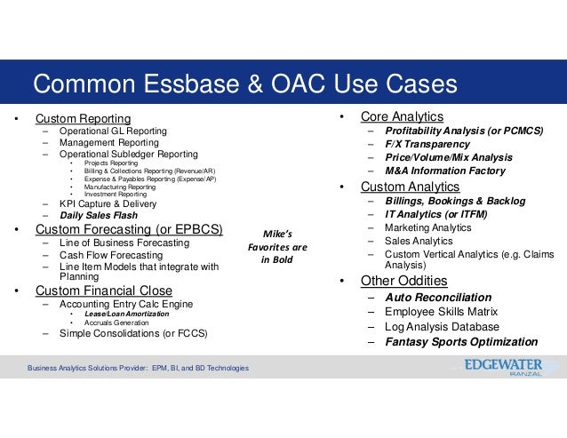 Killeen Auto Sales >> Back to the Future - Oracle Essbase - Then and Now Killeen Auto Sales >> Back to the Future - Oracle Essbase - Then and Now