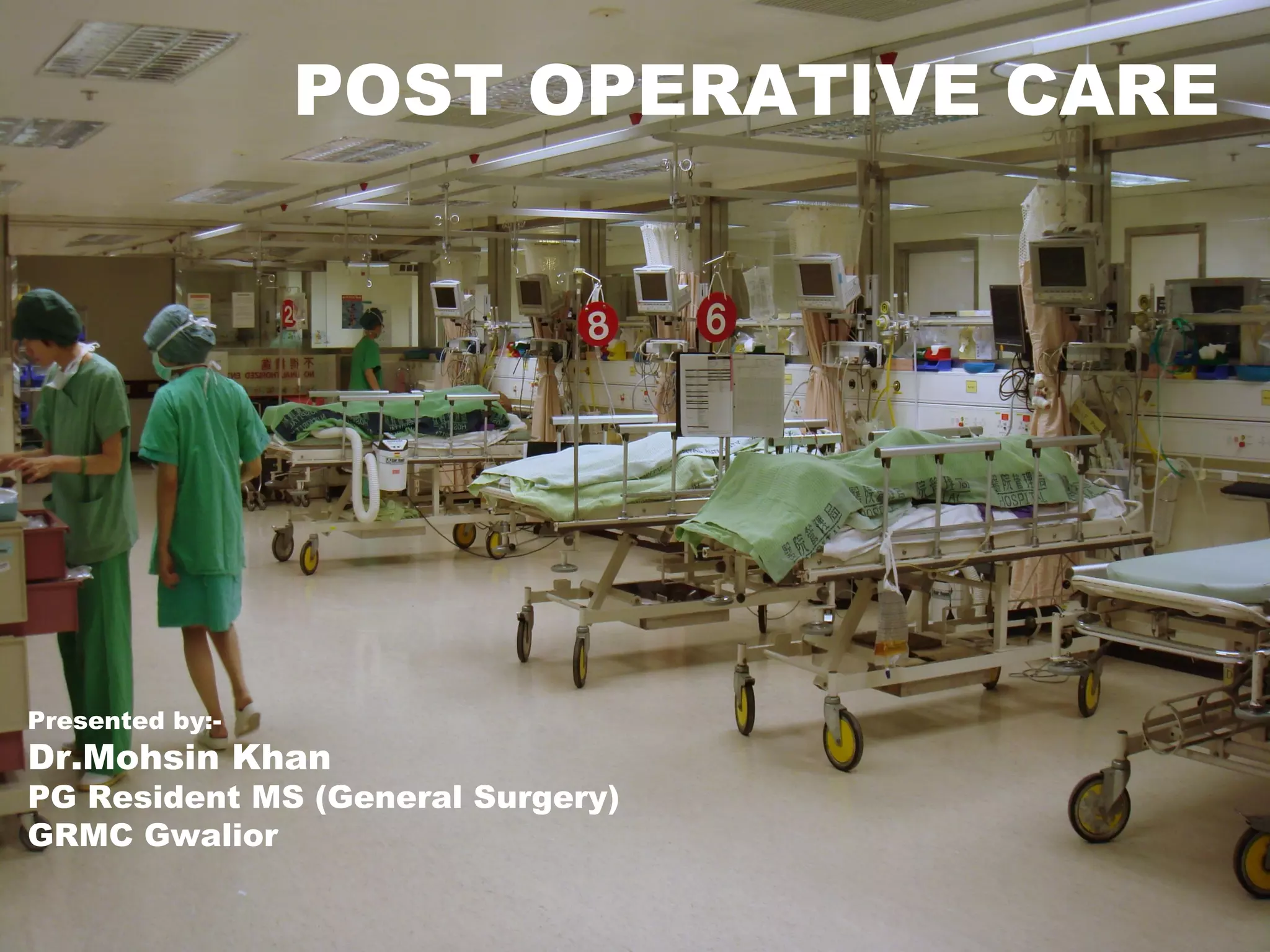 Mk post op care | PPT