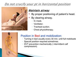Mobilisation Mask Mk post op care | PPT