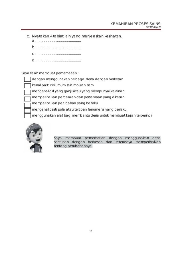 Kssr Sains Tahun 4 Pendekatan Inkuari