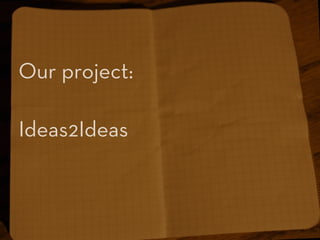 Crowds and Creativity