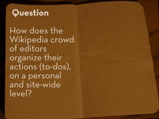 Crowds and Creativity