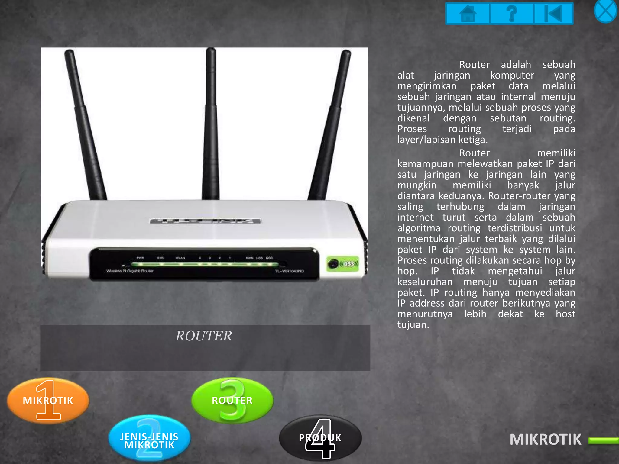 Router [Mikrotik] | PPTX
