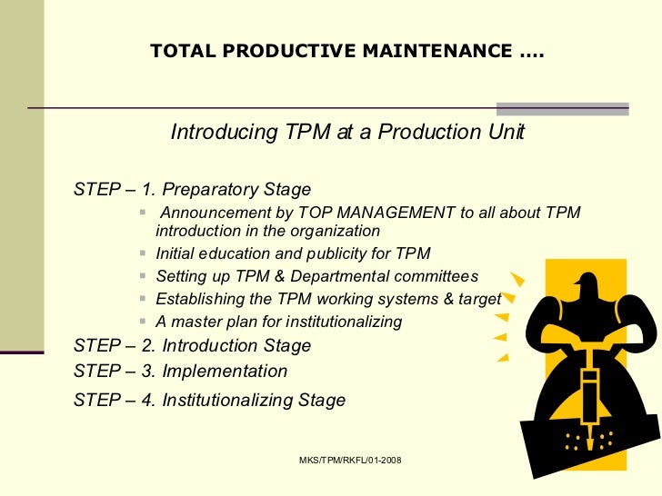 Presentation on Total Productive Maintenance