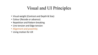 UI & UX DESIGN NOTES UNIT 1,2,3,4,5 DESI | PPTX