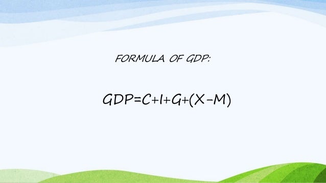 real gdp formula