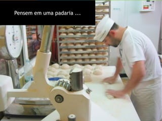 Pensem em uma padaria ...
 