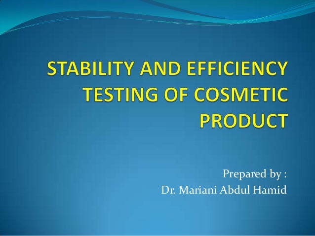 Mkt 1043 Stability And Efficiency Testing Sppt23