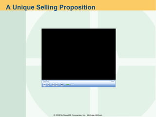 A Unique Selling Proposition ©  2008 McGraw-Hill Companies, Inc., McGraw-Hill/Irwin 