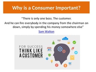 Why is a Consumer Important?
 