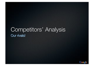 MKT 2401 Google Project