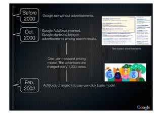 MKT 2401 Google Project