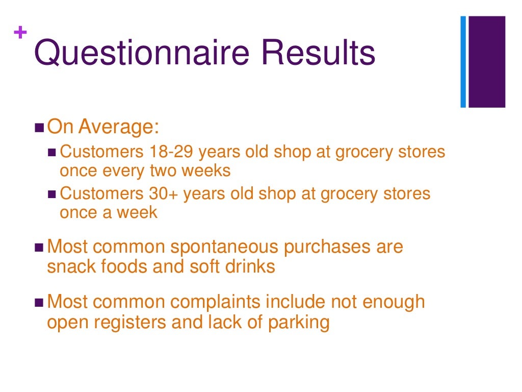 Consumer Behavior Grocery Store Analysis