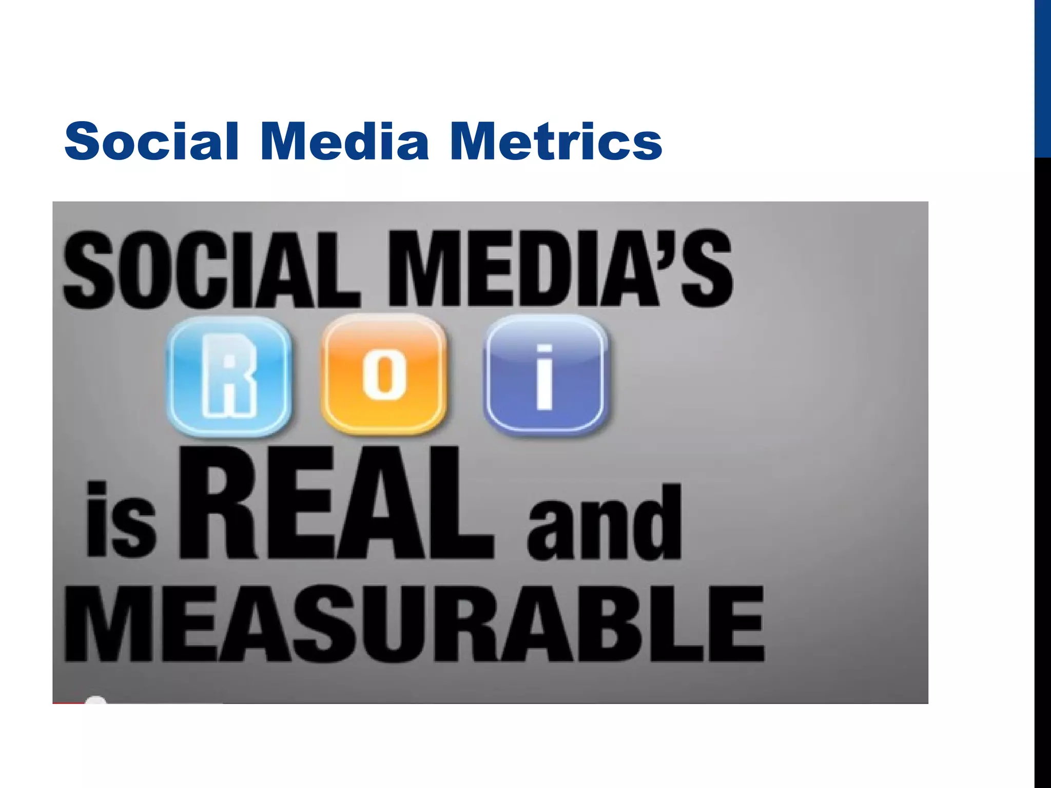 Social Media Metrics

 