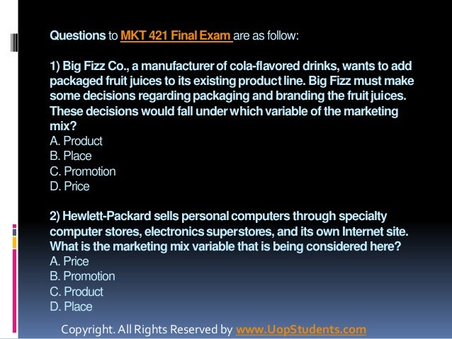 mkt 421 final exam answers We also have utility products designed with a lid and stand the divine luxury is available for online shopping to make the work of the people easier and saves a. mkt 421 final exam answers We also have utility products designed with a lid and stand the divine luxury is available for online shopping to make the work of the people easier and saves a.