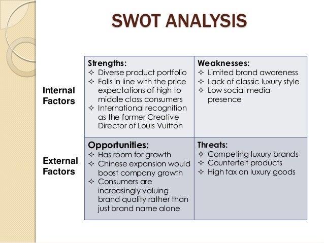 Swot Analysis For Louis Vuitton | semashow.com