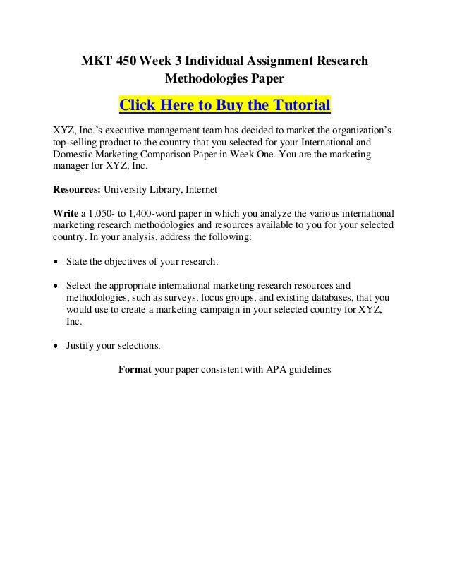 Mkt 421 week 3 individual assignment marketing research paper 07 image