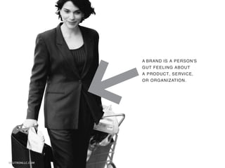 A BRAND IS A PERSON’S
                 GUT FEELING ABOUT
                 A PRODUCT, SERVICE,
                 OR ORGANIZATION.




NEUTRONLLC.COM
 