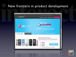 interact
New frontiers in product development
 