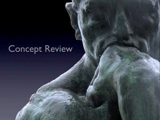 Concept Review
 