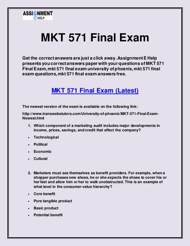 MKT-101 Vorbereitung