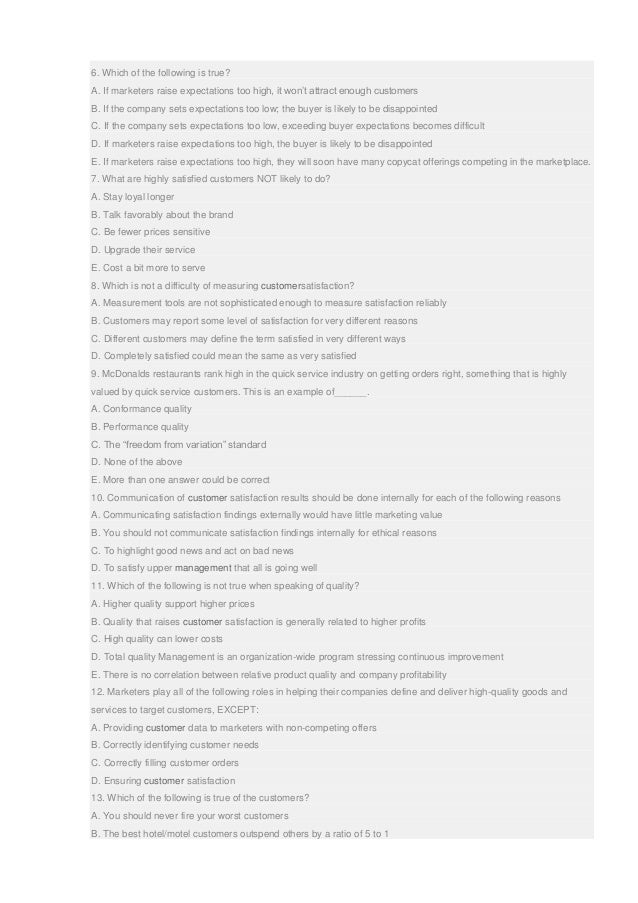 MKT-101 Examsfragen