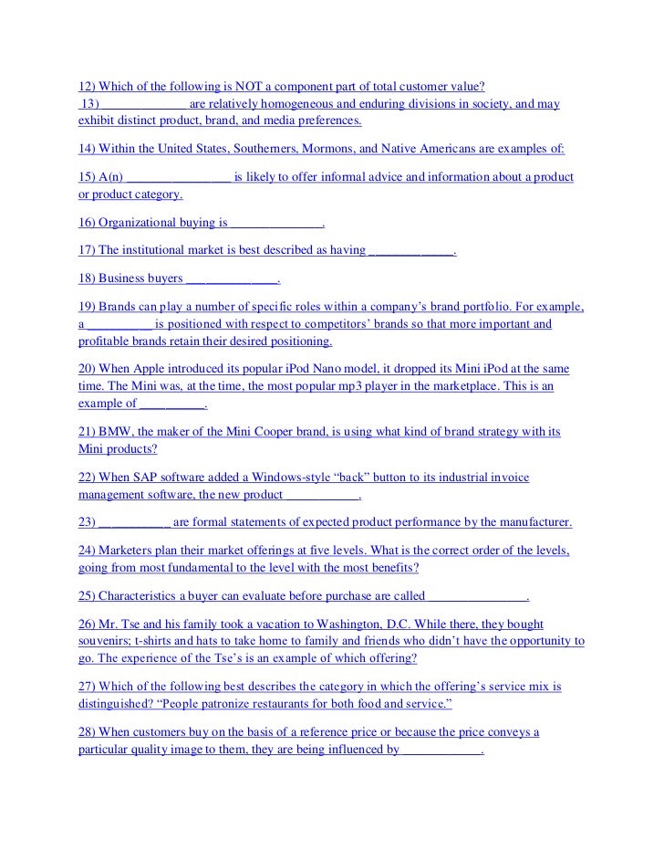 Mkt 571 final exam essay example 06 picture