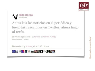 Marketing y Comunicación Digital 
 