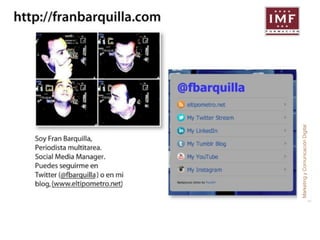 Marketing y Comunicación Digital 
 