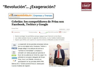 Marketing y Comunicación Digital 
 