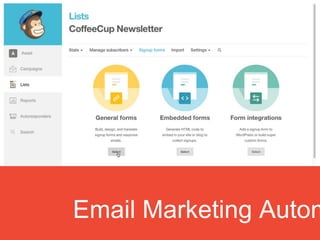 Email Marketing Autom
 