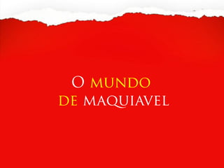 O Marketing do Príncipe