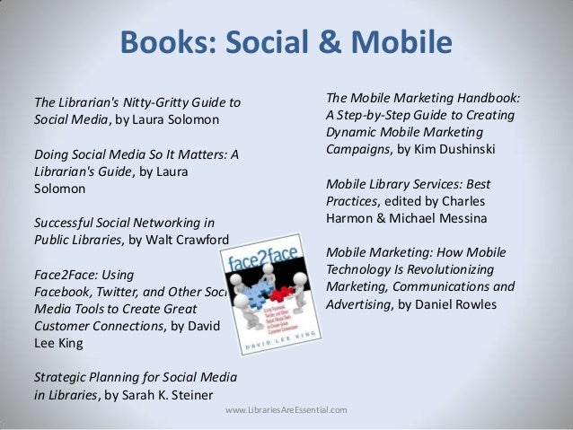 Where To Find Library Marketing Info