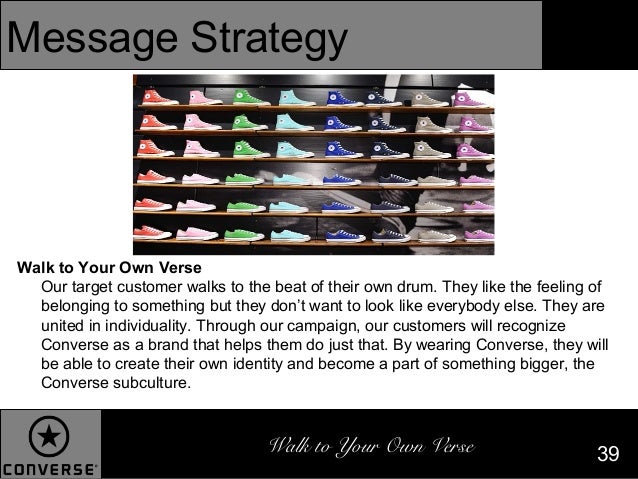 converse target market