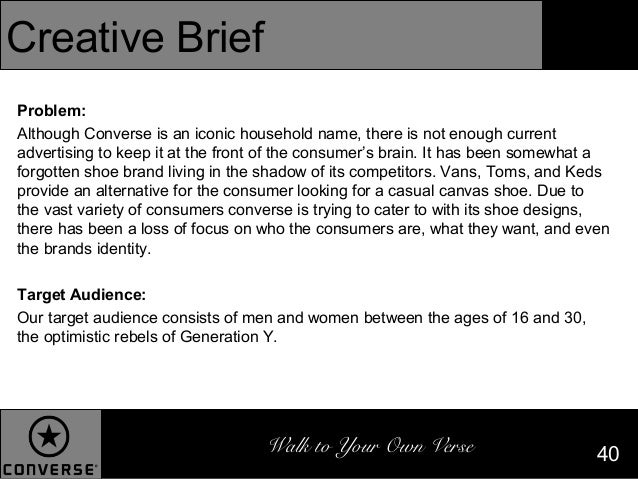 converse target market