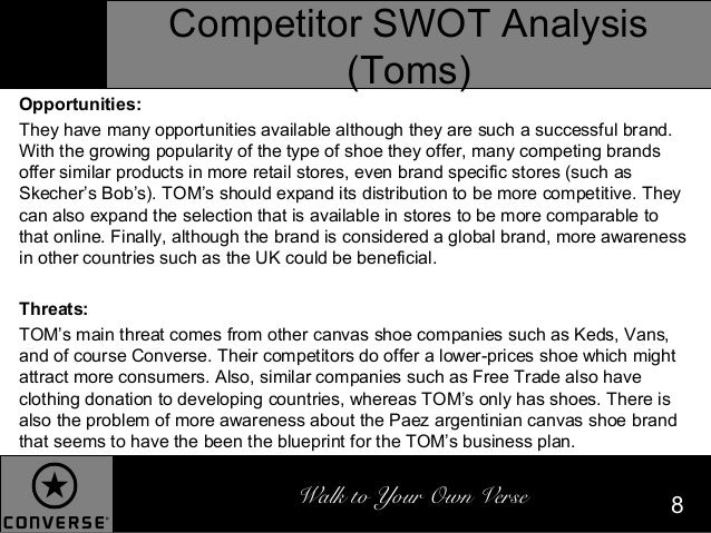 converse swot