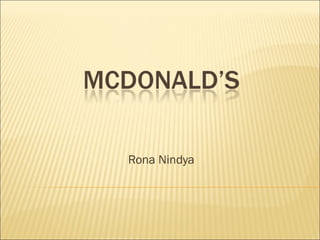 Rona Nindya 