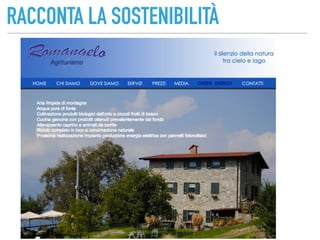 RACCONTA LA SOSTENIBILITÀ
 