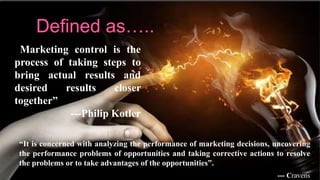 • To achieve objectives.
• To make the plan successful.
• To formulate and modify marketing strategies
• To adjust with ex...